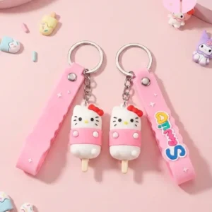 Blush Kitty Pop Keychain