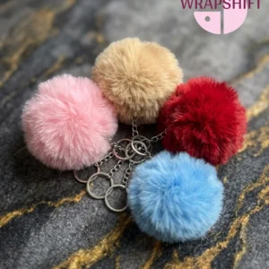Fluffy Luxe Keychains