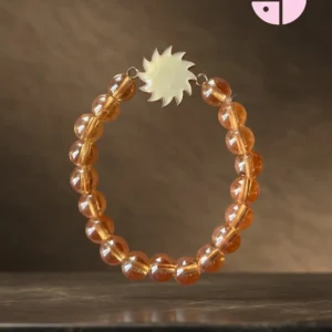 Sun Charm Beads Bracelet
