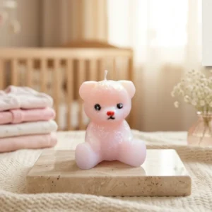Baby Bear Candle