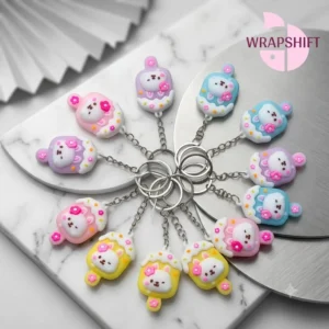 Candy Face Keychains
